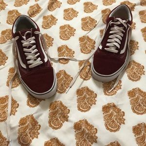Maroon Old Skool Vans